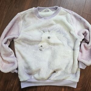 H&M Lavender Ribbed Knit Sweater